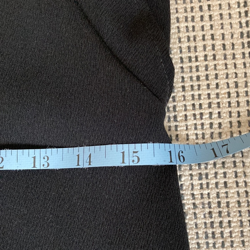 Everly Little Black Dress Size Small Sleeveless Back Zipper - Picture 10 of 12